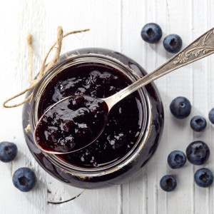 Blueberry Jam - 4oz Jar  Great on Waffle or Pancakes