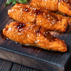 2pk of Teriyaki Glazed Salmon Filets