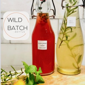 Blood Orange & Ginger Simple Syrup - 12 oz bottle - Delivered on Fri. 22nd